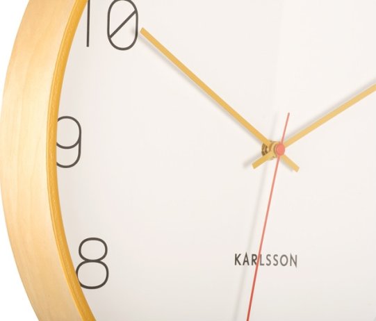 Designové nástěnné hodiny 5926YE Karlsson 40cm