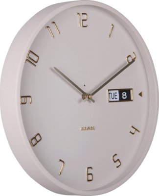 Designové nástěnné hodiny 5953WG Karlsson 30cm