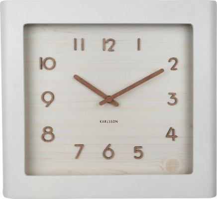 Designové nástěnné hodiny 5959WH Karlsson 36cm