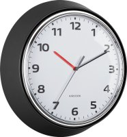 Designové nástěnné hodiny 6006BK Karlsson 34cm