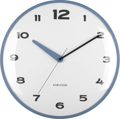 Designové nástěnné hodiny 6028BL Karlsson 40cm