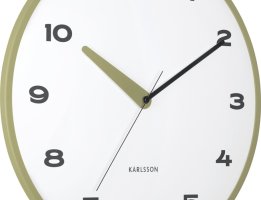 Designové nástěnné hodiny 6028GR Karlsson 40cm