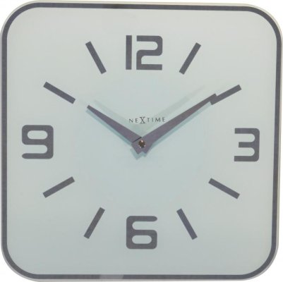 Designové nástěnné hodiny 8149wi Nextime Shoko 43cm