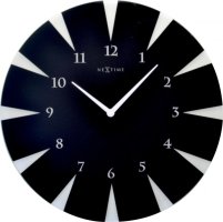 Designové nástěnné hodiny 8150 Nextime Point 43cm
