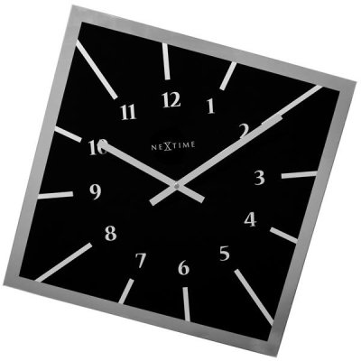 Designové nástěnné hodiny 8176zw Nextime Off Balance 56cm