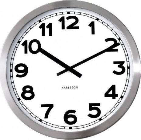 Designové nástěnné hodiny 850520 Karlsson 50cm
