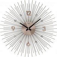 Designové nástěnné hodiny 9610 AMS 50cm