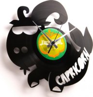 Designové nástěnné hodiny Discoclock Z10 Kozoroh 30cm