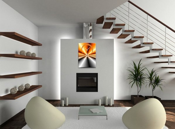 Designové nástěnné hodiny GR-012 DX-time 70cm