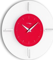 Designové nástěnné hodiny I060MR red IncantesimoDesign 35cm