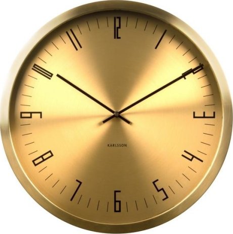 Designové nástěnné hodiny KA5612GD Karlsson 44cm