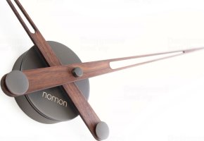 Designové nástěnné hodiny Nomon Axioma Graphite N 73cm