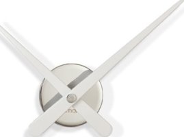 Designové nástěnné hodiny Nomon Axioma L white small 37cm