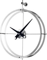 Designové nástěnné hodiny Nomon Dos Puntos I black 55cm
