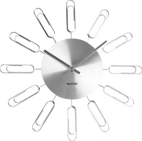 Designové nástěnné hodiny WA1024SI Karlsson 40cm