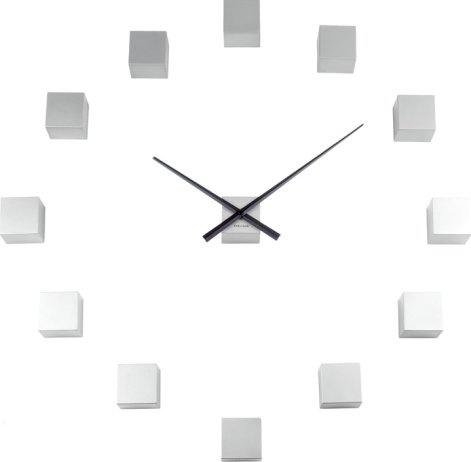 Designové nástěnné nalepovací hodiny 5698SI Karlsson