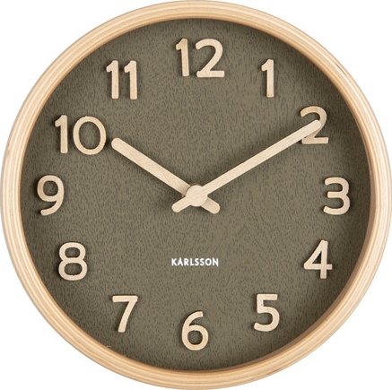 Designové nástěnné/stolní hodiny KA5875MG Karlsson 18cm