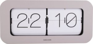 Designové nástěnné/stolní překlápěcí hodiny 5790WG Karlsson 37cm