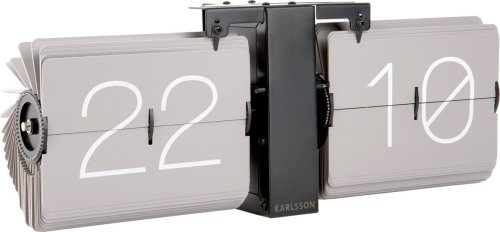 Designové překlápěcí hodiny KA5601GY Karlsson 36cm