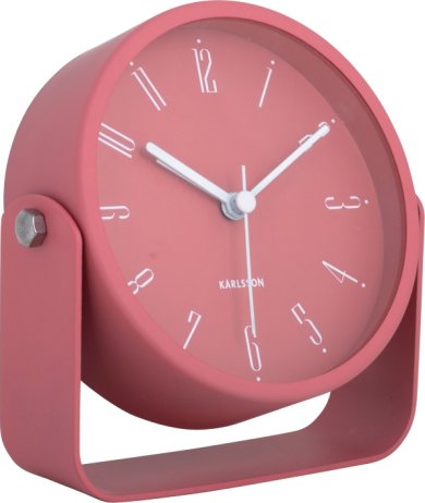 Designový budík 5989RD Karlsson 12cm