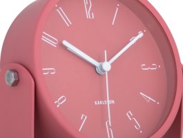 Designový budík 5989RD Karlsson 12cm
