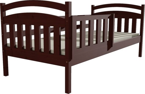 Dětská postel DP 001 ořech, 90x200 cm