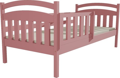 Dětská postel DP 001 růžová, 90x200 cm