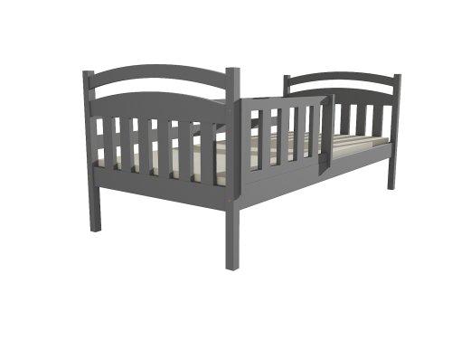 Dětská postel DP 001 šedá, 90x200 cm