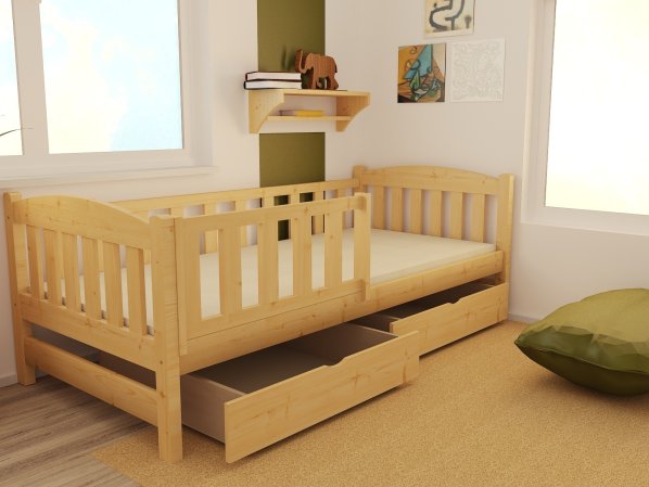 Dětská postel DP 002 dub, 90x200 cm