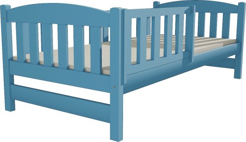 Dětská postel DP 002 modrá, 90x200 cm