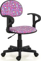 Dětská židle Alfred růžová