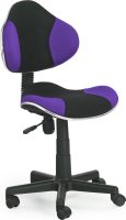 Dětská židle Flash černo-fialová