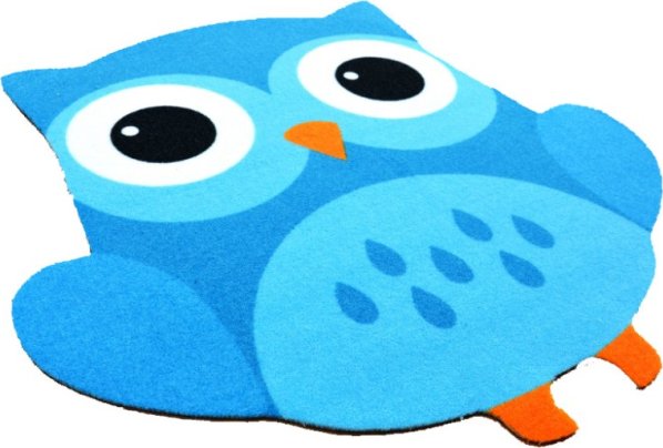 Dětský koberec 750 Njoy owl blue