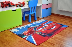 Dětský koberec Cars 26 Mc Queen & Francesco