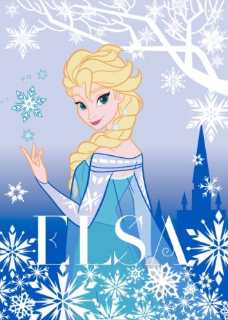 Dětský koberec Frozen Elsa 02
