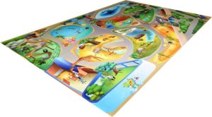 Dětský koberec Hrací koberec ZOO new, 100x150 cm