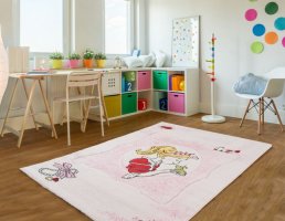 Dětský koberec Momo 567-09 pink
