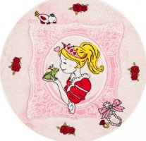 Dětský koberec Momo 567-09 pink