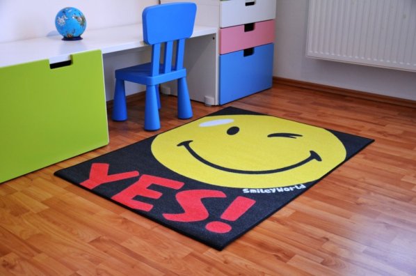 Dětský koberec Smiley Yes 07