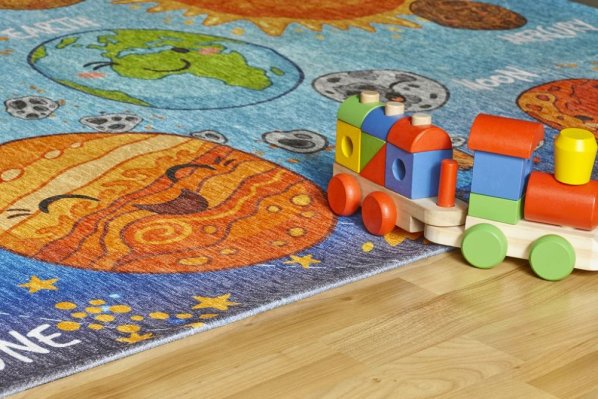 Dětský koberec Torino Kids 230 solar system, 120x170 cm