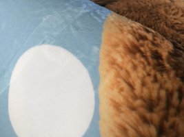 Dětský koberec Ultra Soft Medvídek modrý, 130x180 cm