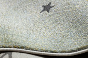 Dětský kusový koberec Petit Tipi grey