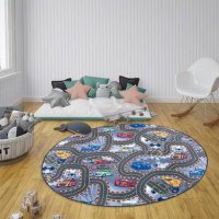 Dětský kusový koberec Play 105204 kruh