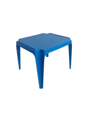 Modrý plastový stolek Susi, II. jakost