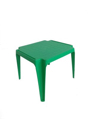Zelený plastový stolek Susi, II. jakost