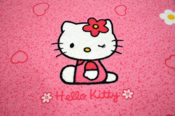 Dětský růžový koberec Hello Kitty