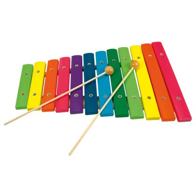 Dřevěný xylofon, 12 tónů
