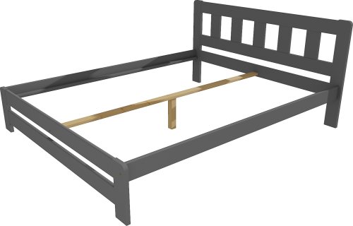 Dvoulůžková postel VMK010B 180 šedá