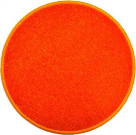 Eton oranžový koberec kulatý
