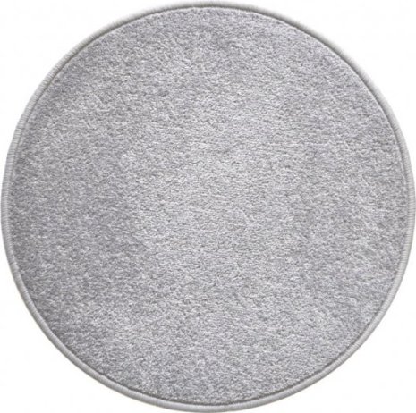 Eton šedý koberec kulatý, průměr 57 cm